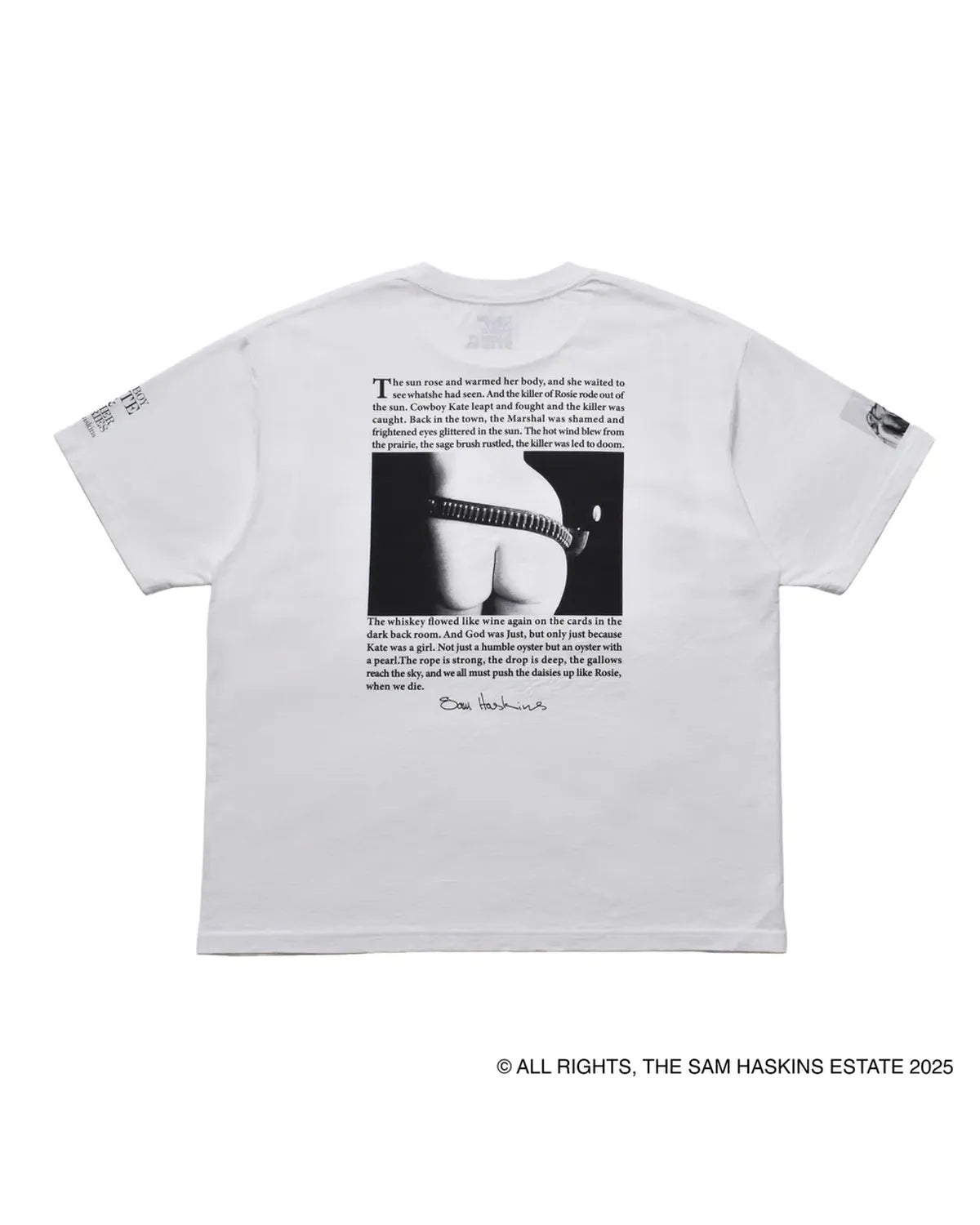 MINEDENIM × Sam Haskins × Stie-lo /  “holster Tee (25MND-STL006)