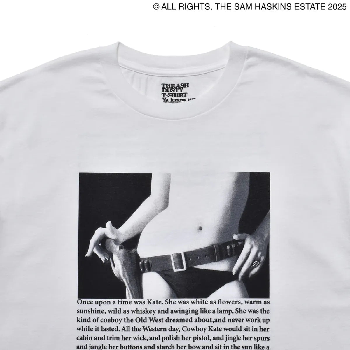 MINEDENIM × Sam Haskins × Stie-lo /  “holster Tee (25MND-STL006)