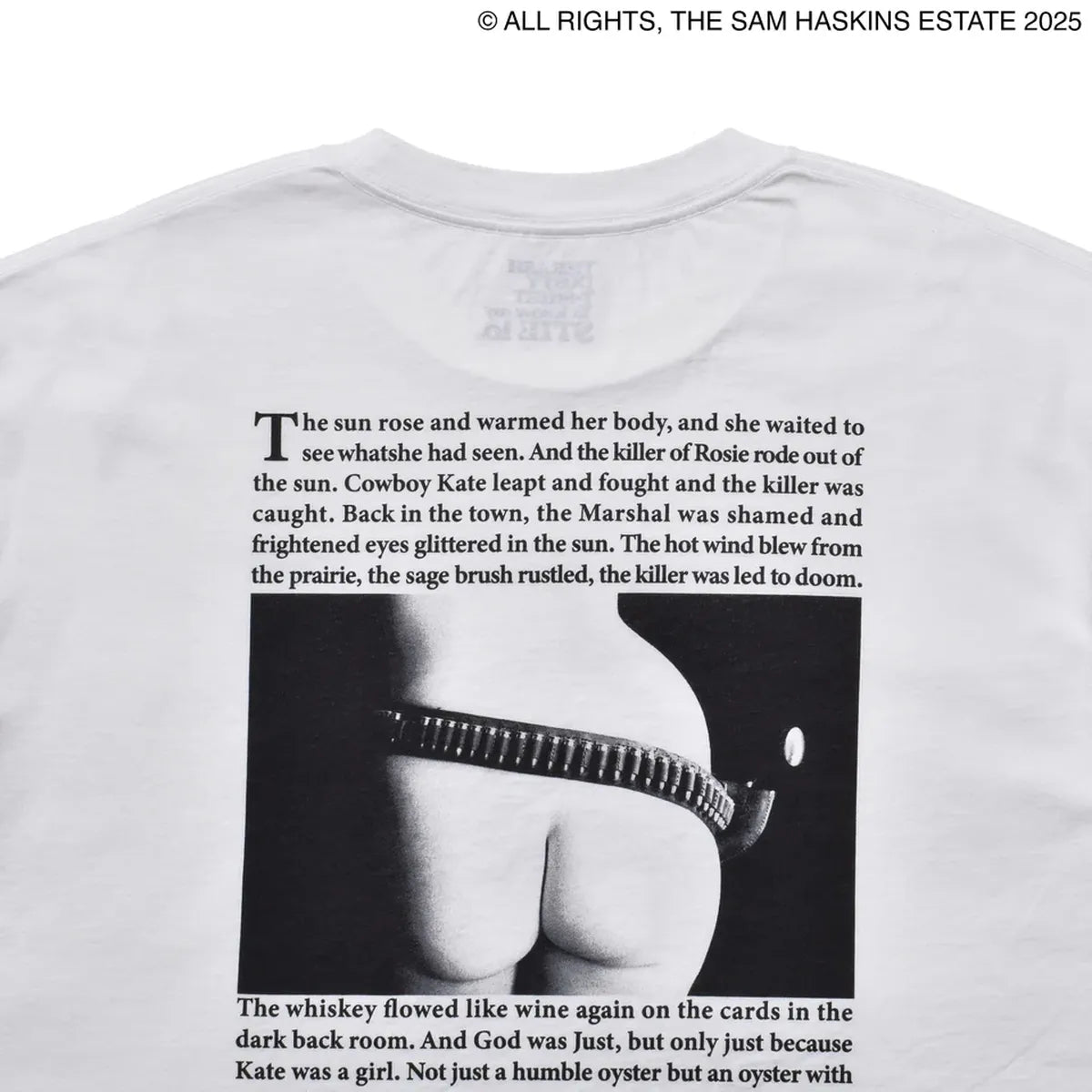 MINEDENIM × Sam Haskins × Stie-lo /  “holster Tee (25MND-STL006)