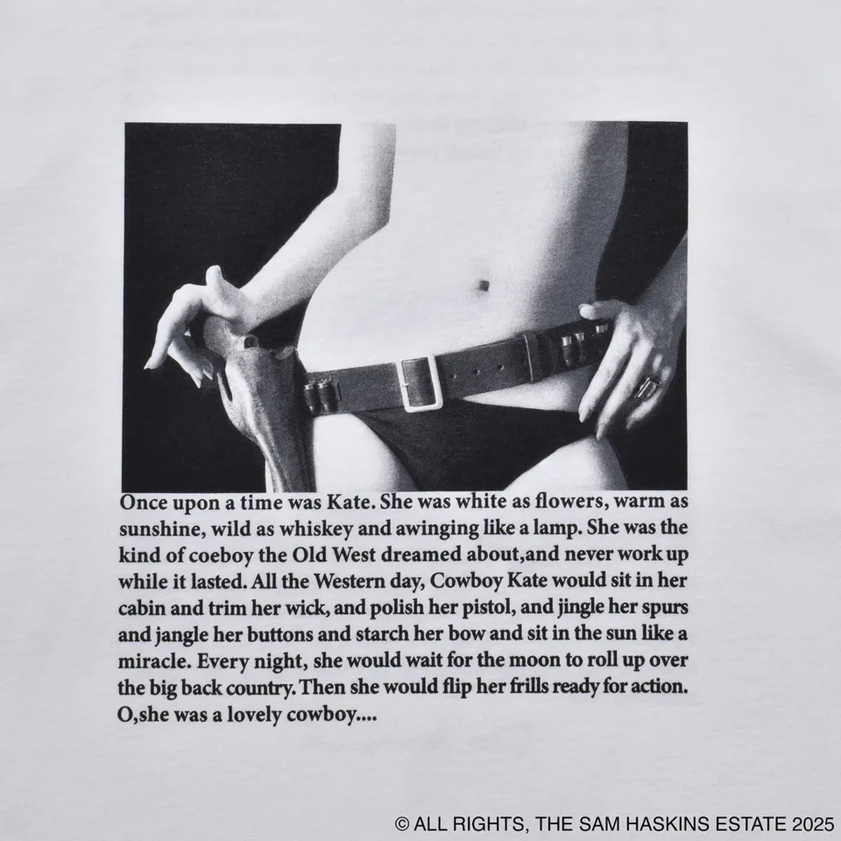 MINEDENIM × Sam Haskins × Stie-lo /  “holster Tee (25MND-STL006)