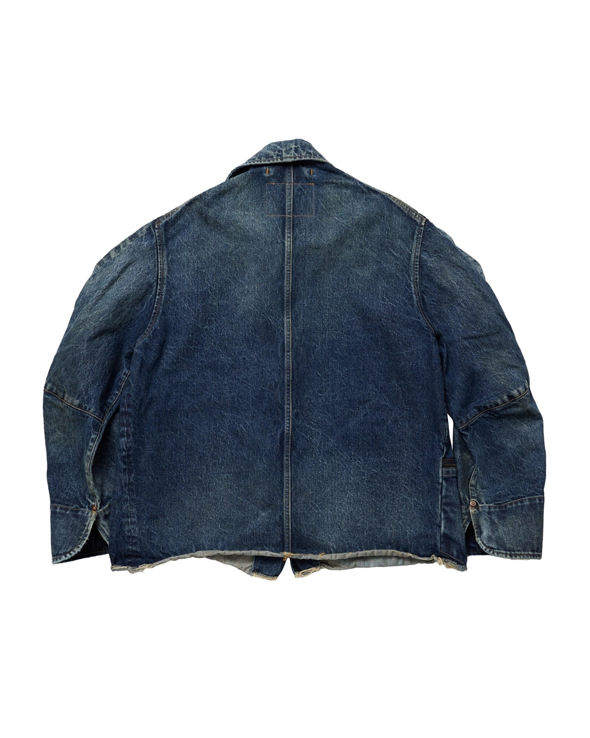 doublet / USED FINISH DENIM JACKET (25SS12BL213)