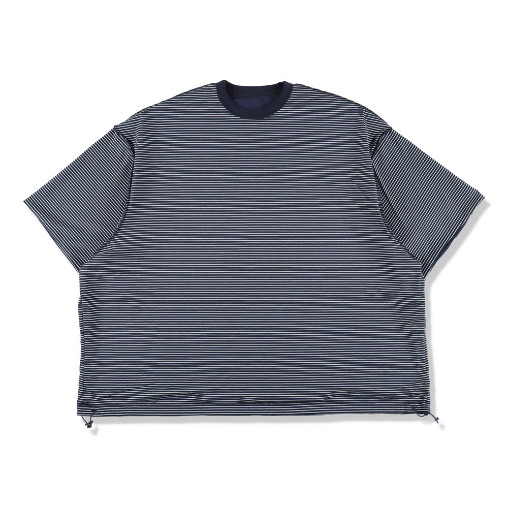 is-ness / REVERSIBLE BALLOON BORDER T-SHIRT (25SS_06_1007SSCST05)