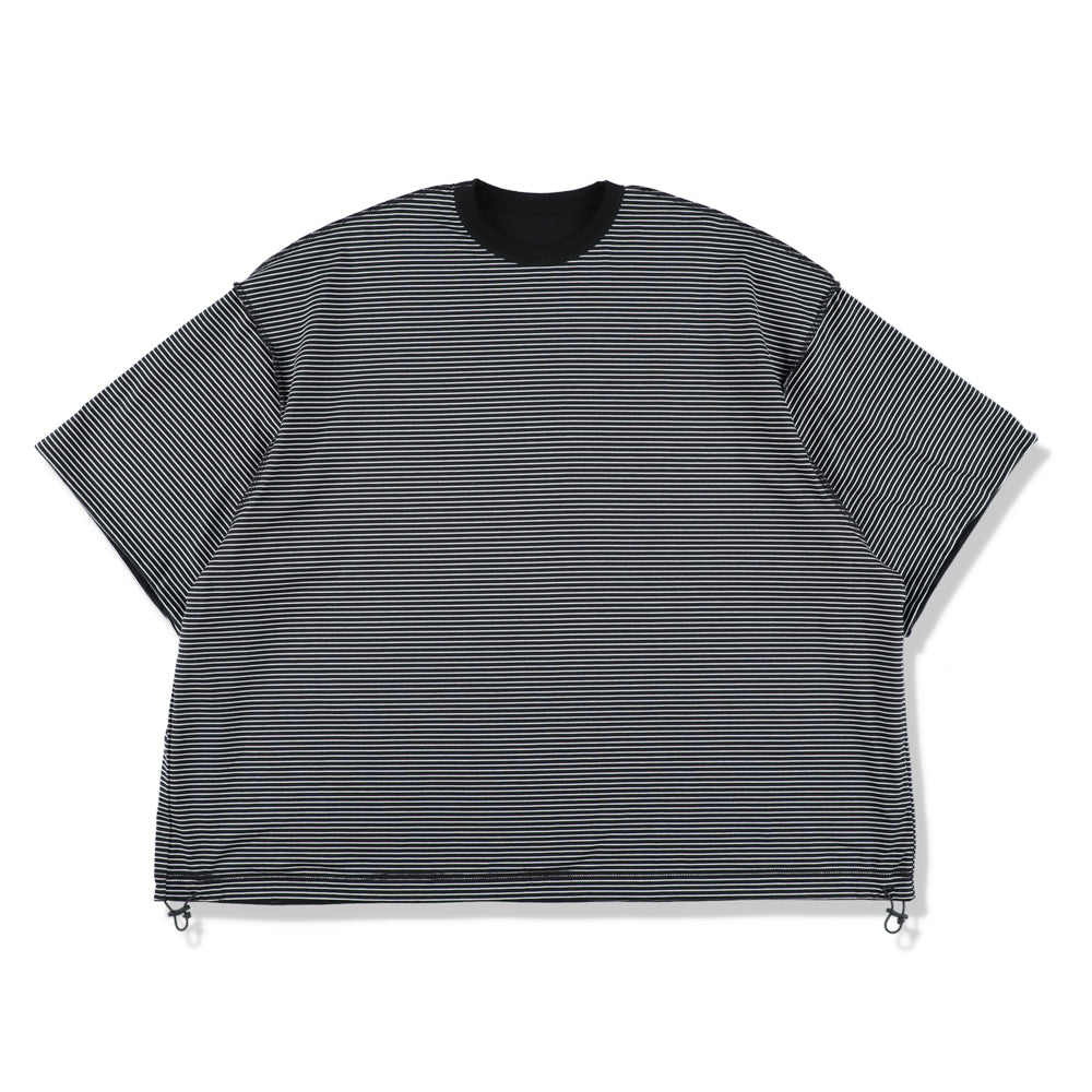 is-ness / REVERSIBLE BALLOON BORDER T-SHIRT (25SS_06_1007SSCST05)