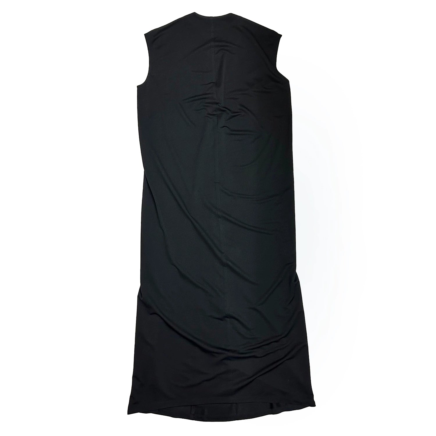 08sircus / Cupro jersey v-neck sleeveless dress
