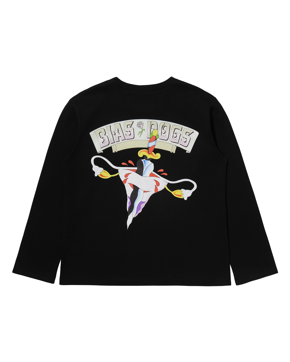 BIAS DOGS / M&I L/S T-SHIRT (26004)