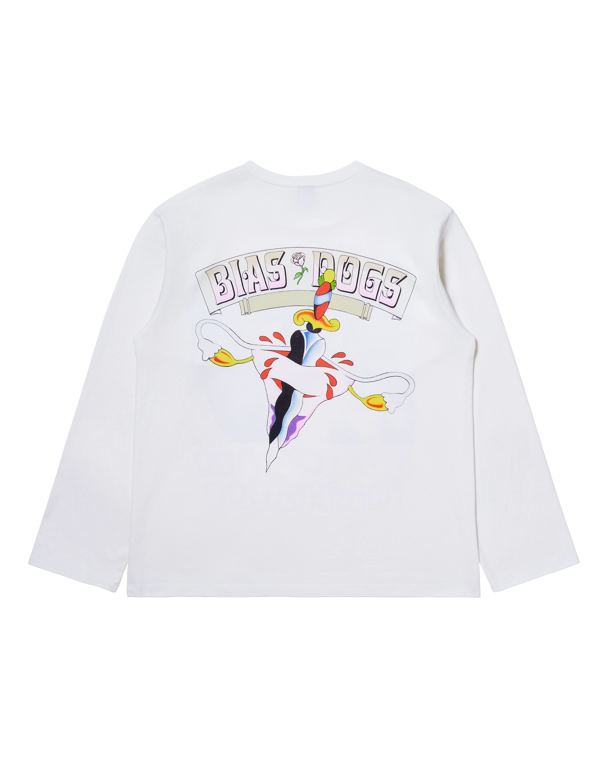 BIAS DOGS / M&I L/S T-SHIRT (26004)