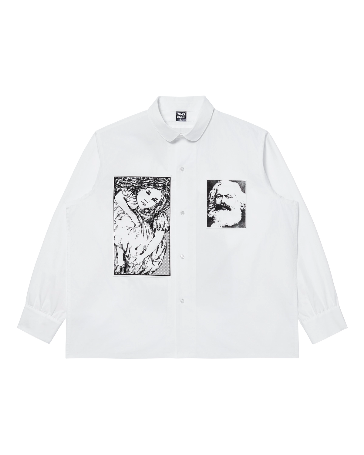 BIAS DOGS / × EVISEN BIAS DOGS 2HD CREW SWEAT 