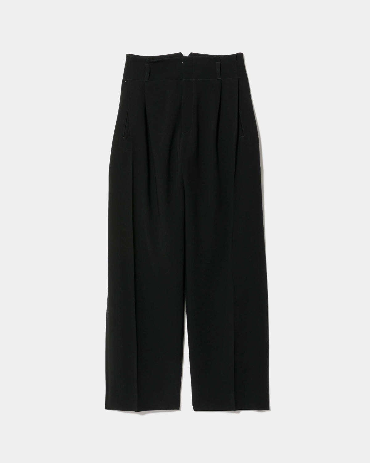beautiful people / triacetate double cloth side 2tuck pants (1646105030)