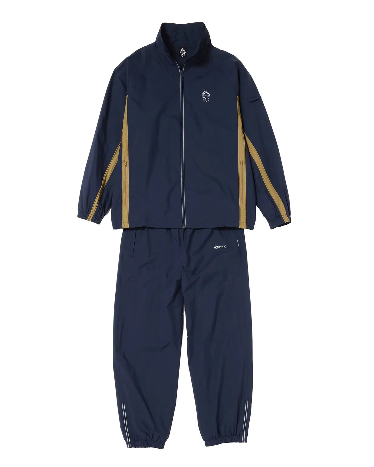 WAKE Alwayth Training/ナイロンジャケット/XL/ナイロン/BLK ⁄ Pants 