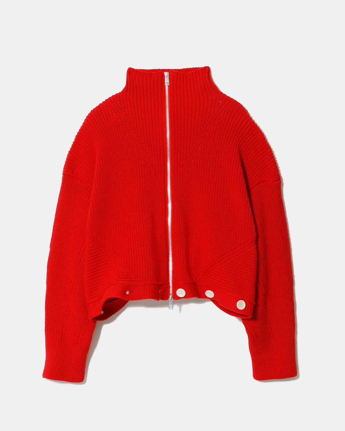 beautiful people / double-end fluffed cotton cardigan -Women's- (1646212001)