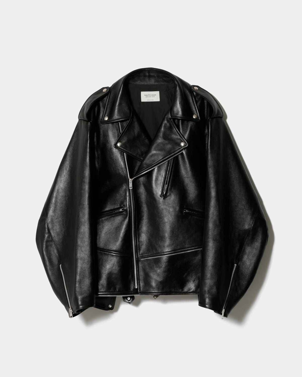 beautiful people / double-end vintage leather GT riders jacket (1646102427)