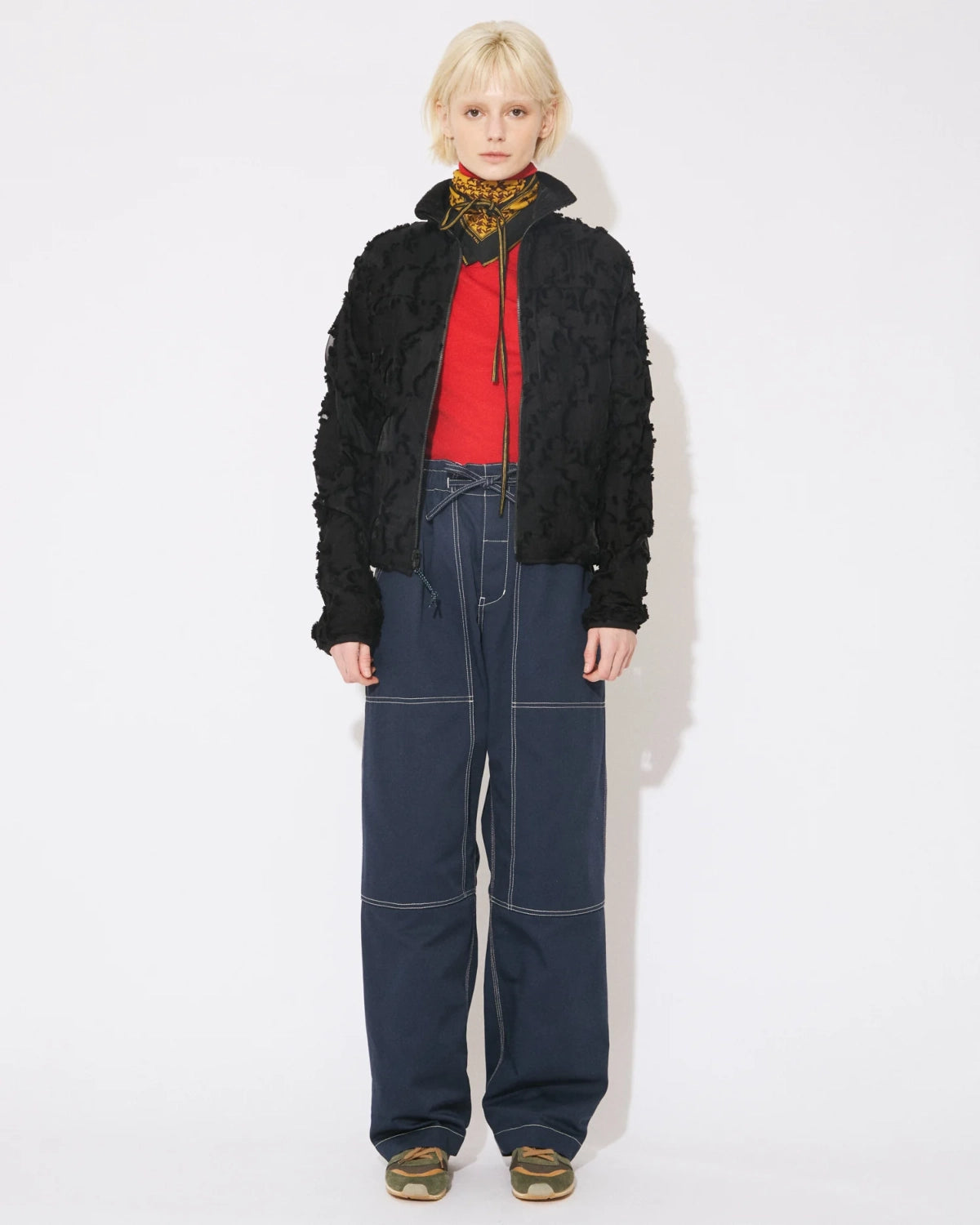 beautiful people / aloha jacquard×octa reversible blouson (1646102009)
