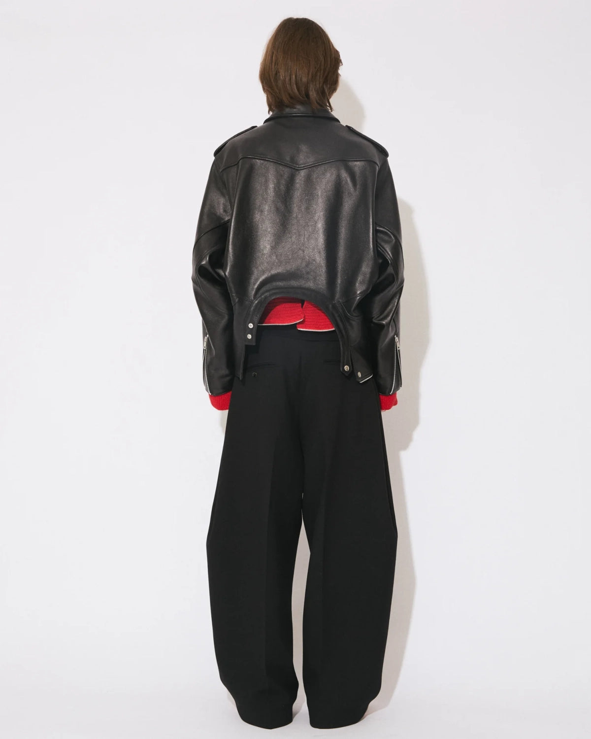 beautiful people / double-end vintage leather GT riders jacket (1646102427)