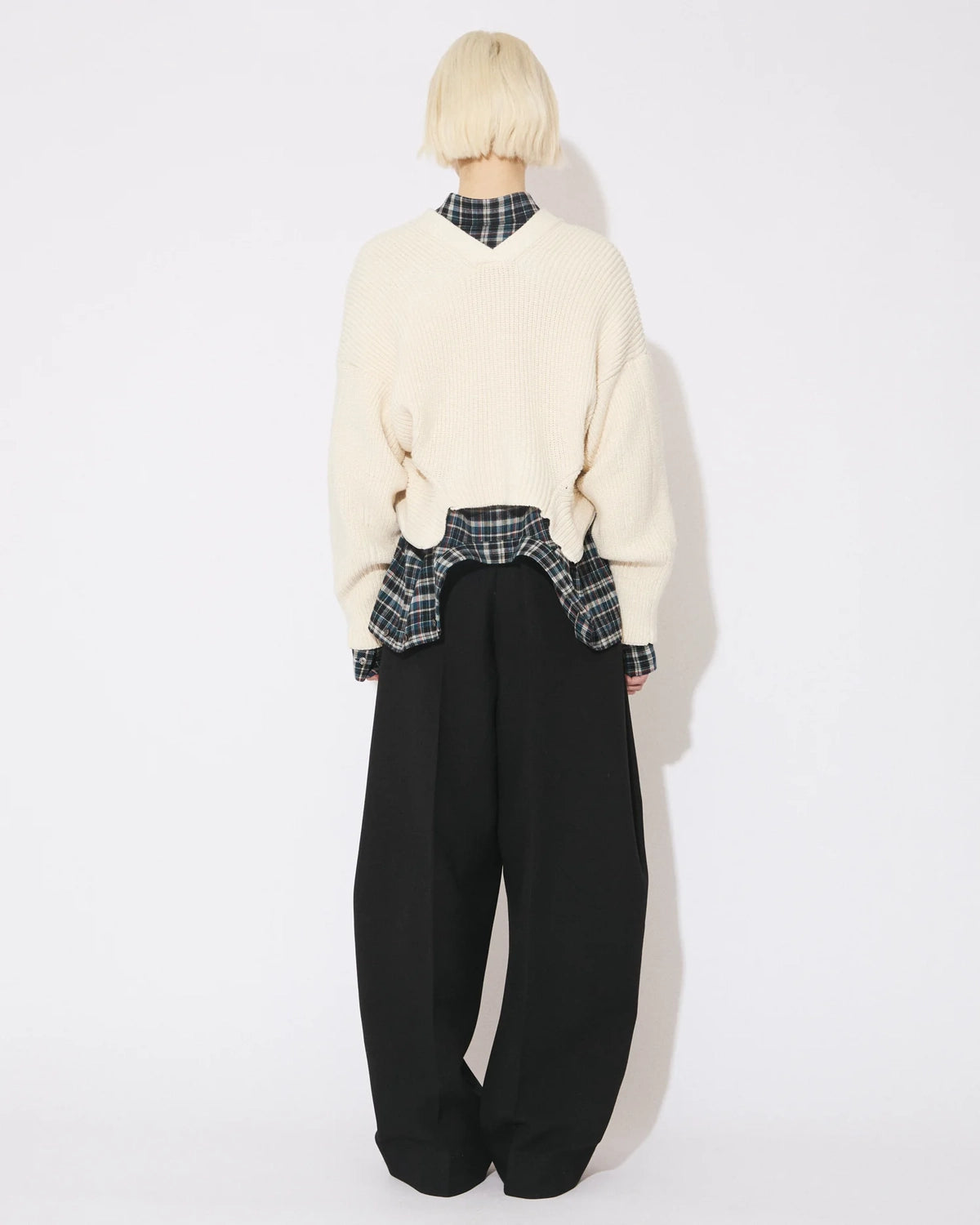 beautiful people / double-end fluffed cotton cardigan -Women's- (1646212001)