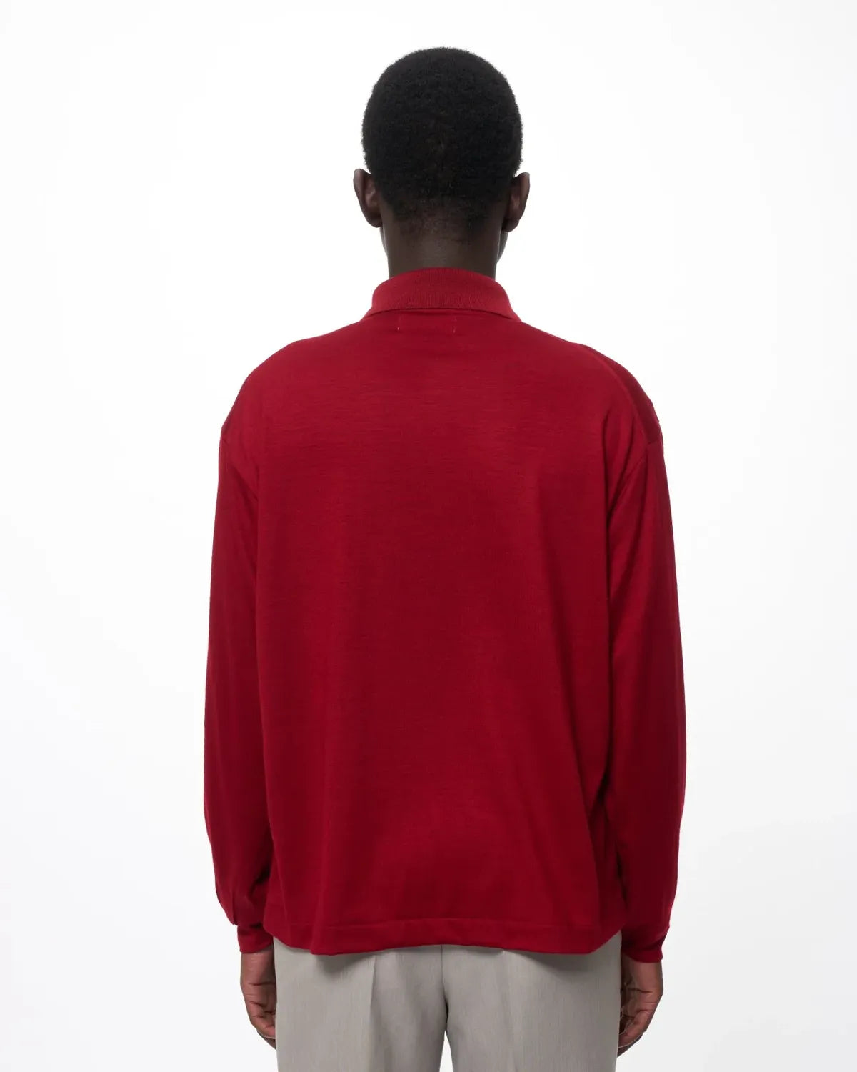 marka / Super 100s Washable Wool Jersey / Shirt Cardigan (M26C15CS01C)