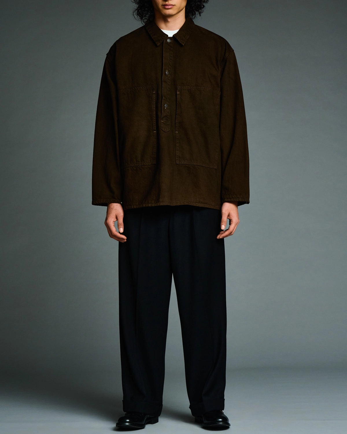A.PRESSE / Vintage M-35 Denim Pullover Jacket (26AAP-01-57)
