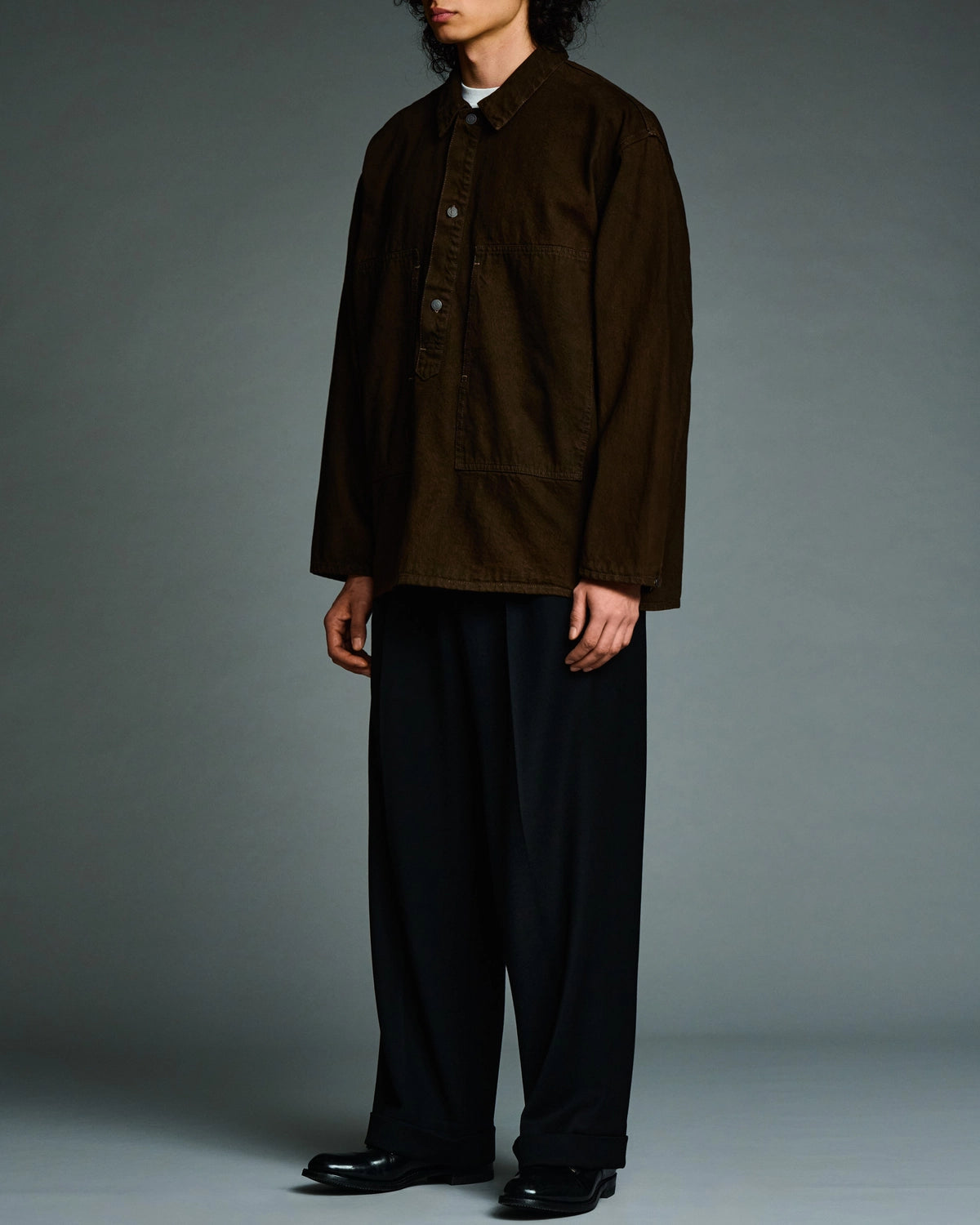A.PRESSE / Vintage M-35 Denim Pullover Jacket (26AAP-01-57)