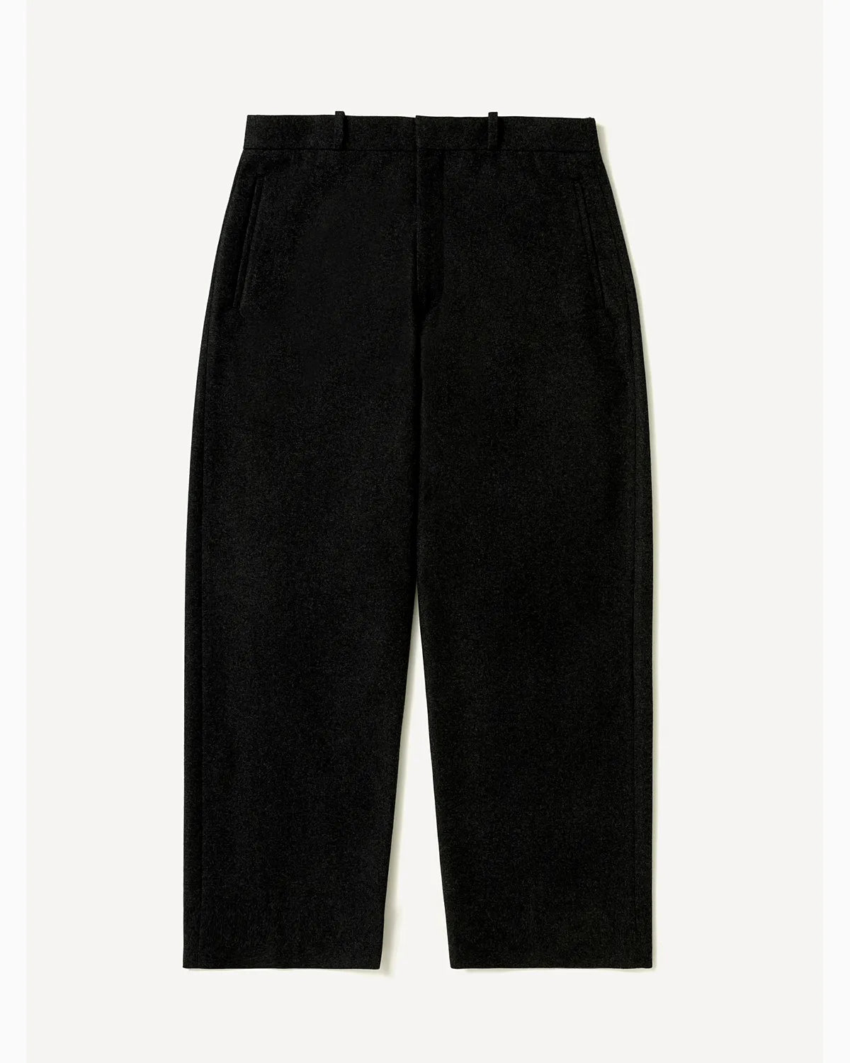 A.PRESSE / Wool Flannel Wide Trousers (26AAP-04-03)