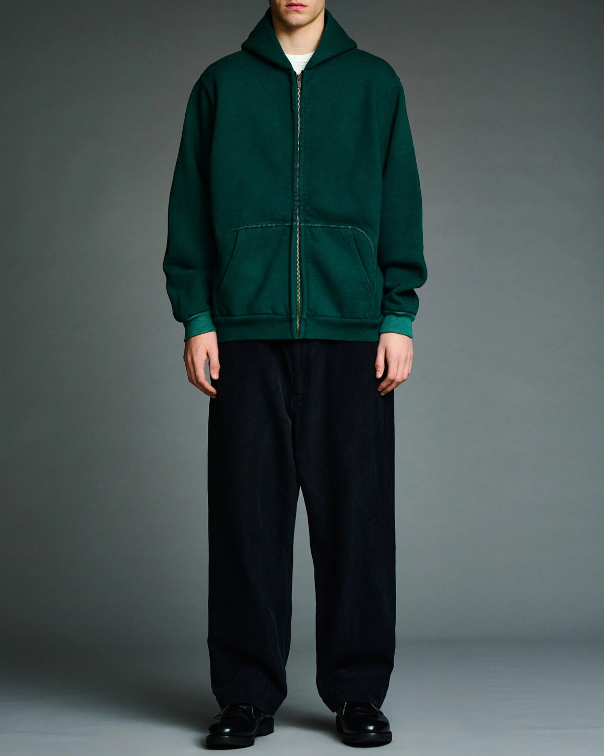 A.PRESSE / Vintage Zip Sweat Hoodie (26AAP-05-10)