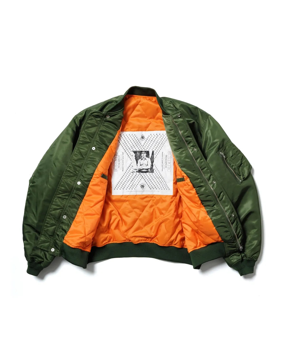 ECSTATIC RESEARCH / BOMBER JACKET (EC0007-0505)