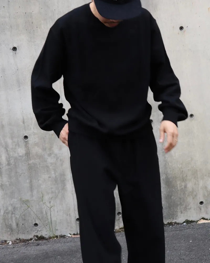 blurhms / Soft & Hard Sweat Crew-Neck P/O (bROOTS24F21)