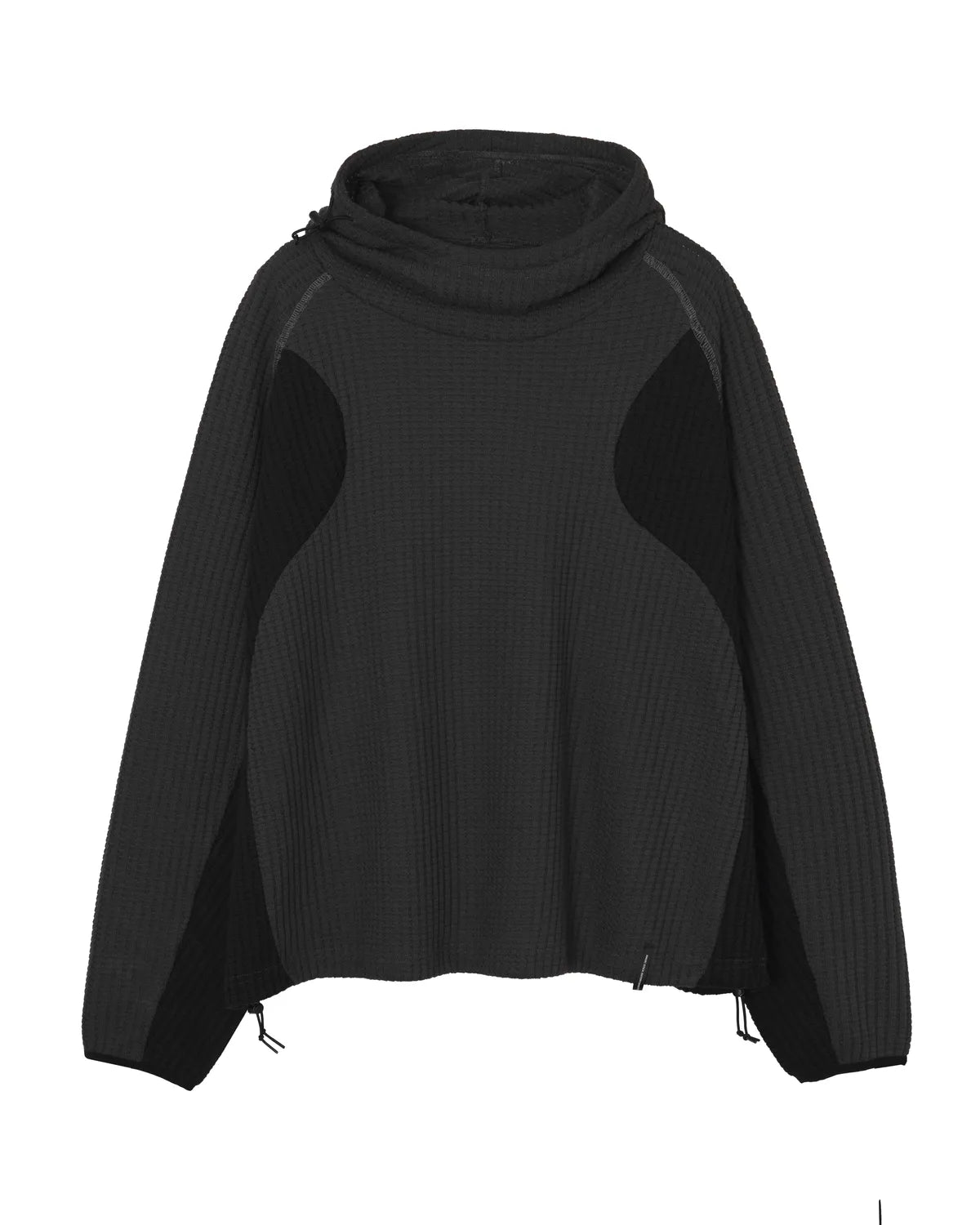MAGIC STICK / RAVERS WAFFLE PONCHO HOODIE (26SS-MS2-014)