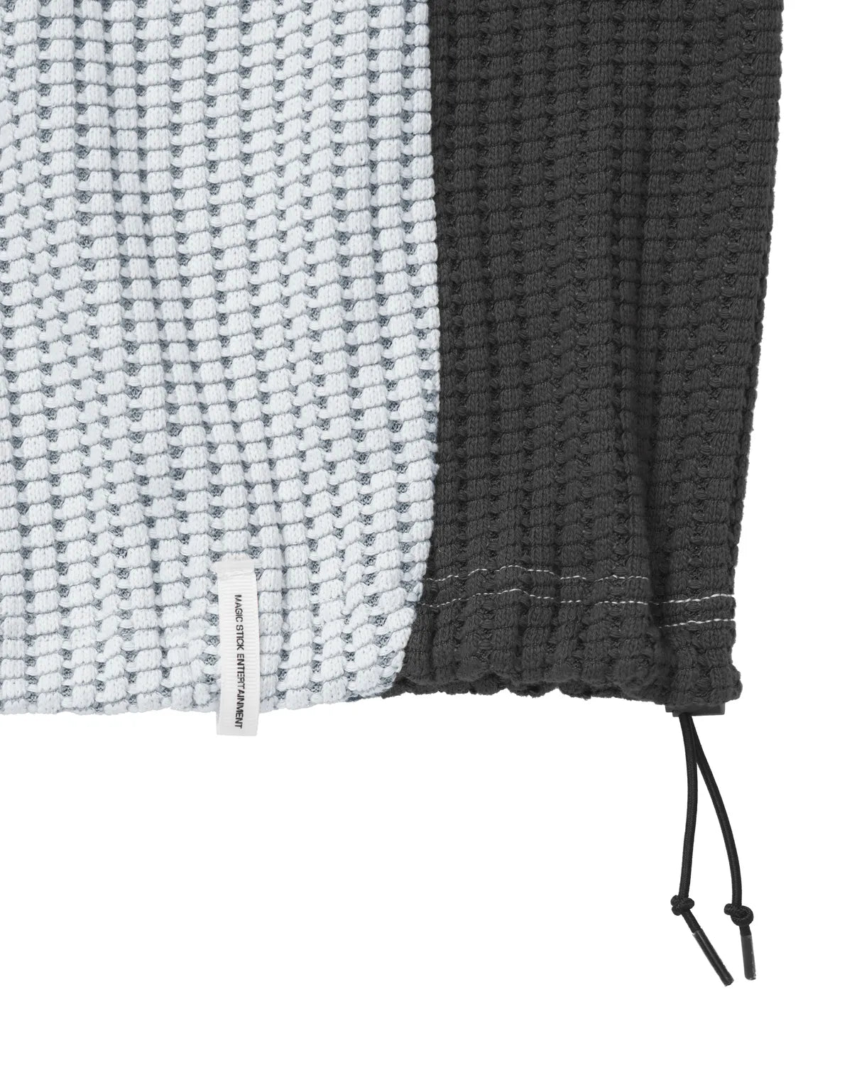 MAGIC STICK / RAVERS WAFFLE PONCHO HOODIE (26SS-MS2-014)