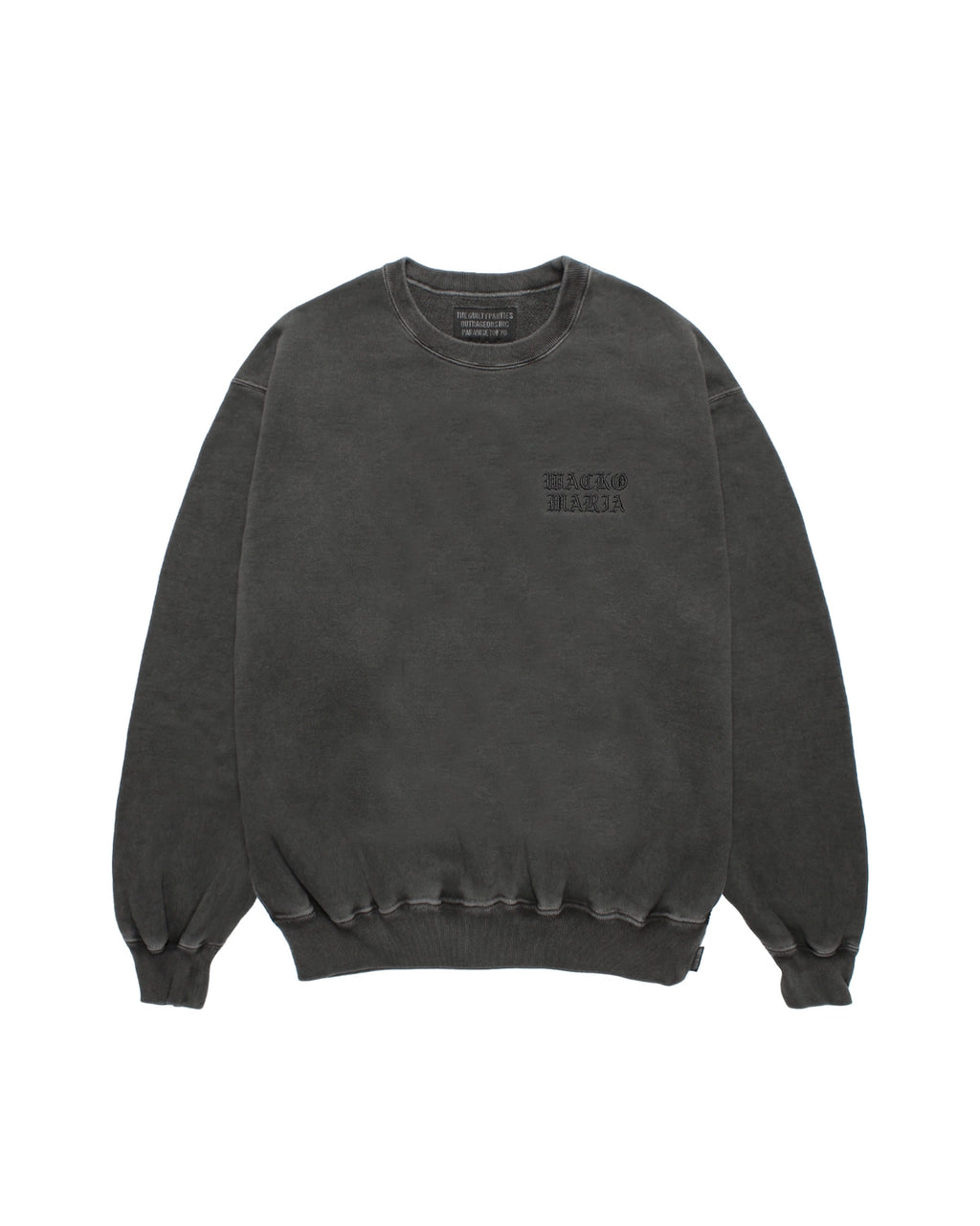 wacko maria SWEAT SHIRT ワコマリア スウェット M WACKO MARIA(ワコマリア) / WASHED MIDDLE WEIGHT CREW NECK SWEAT