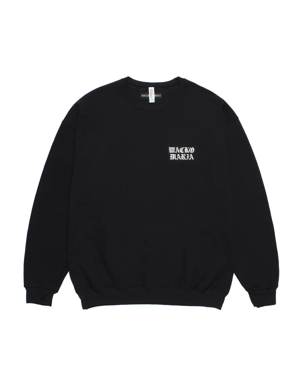 WACKO WACKO MARIA ワコマリア CREW NECK SWEAT SHIRT 刺繍入り 
