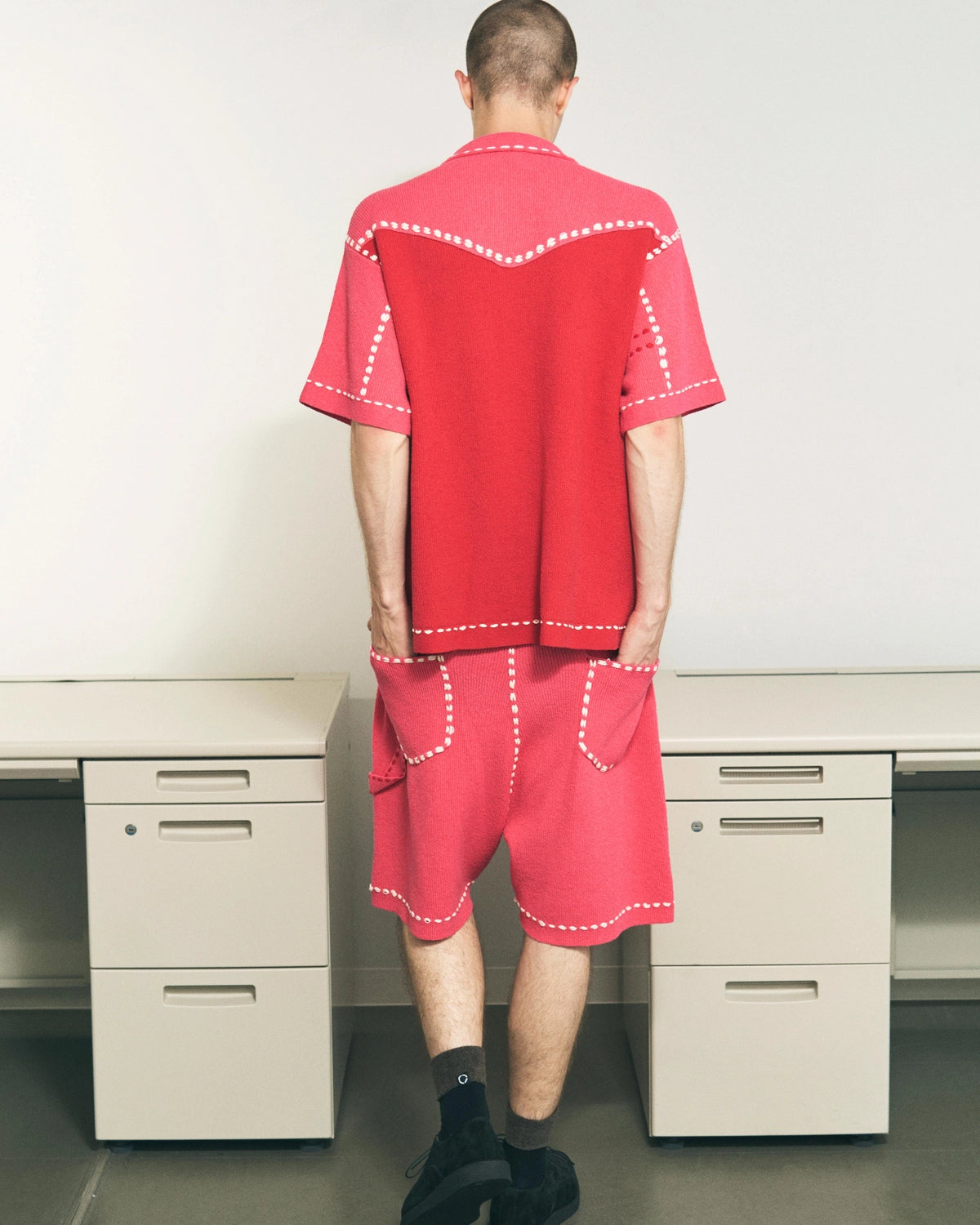 PHINGERIN / SUMMER PG1 DOUBLE KNEE SHORTS (PD-261-KSBT-061)