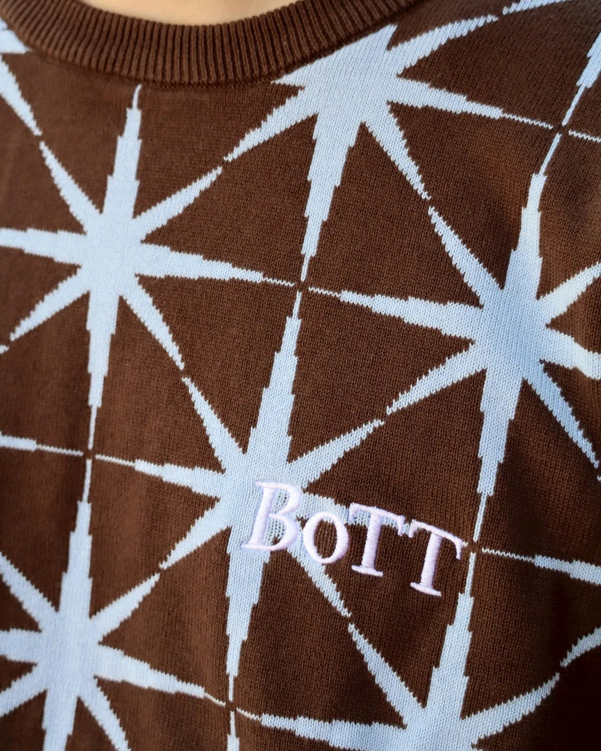 BoTT】Sparkle Jacquard Knit Sweater 【公式通販】