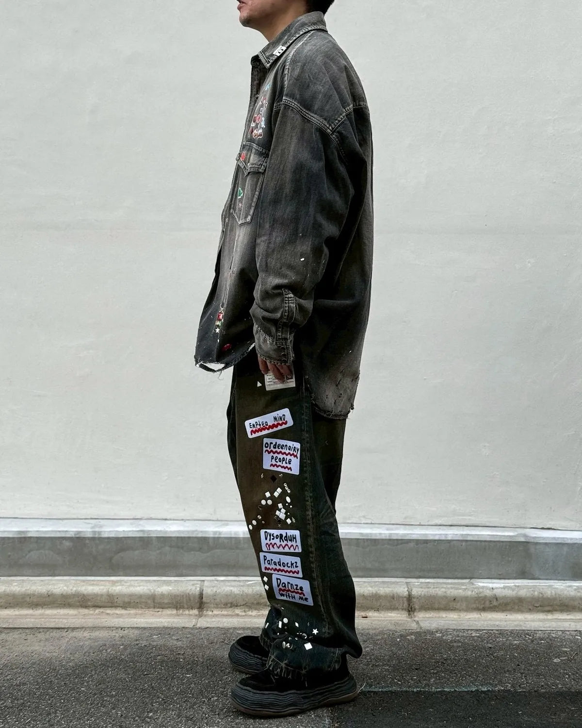 Maison MIHARA YASUHIRO / DENIM SHIRTS w STK (J16SH125)