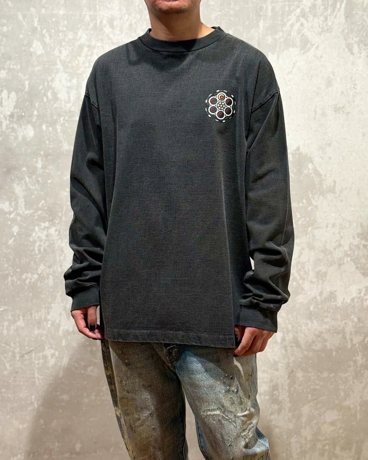 LASTMAN / LS PRINTED TEE ""FLASH"" (252LM-CT12)