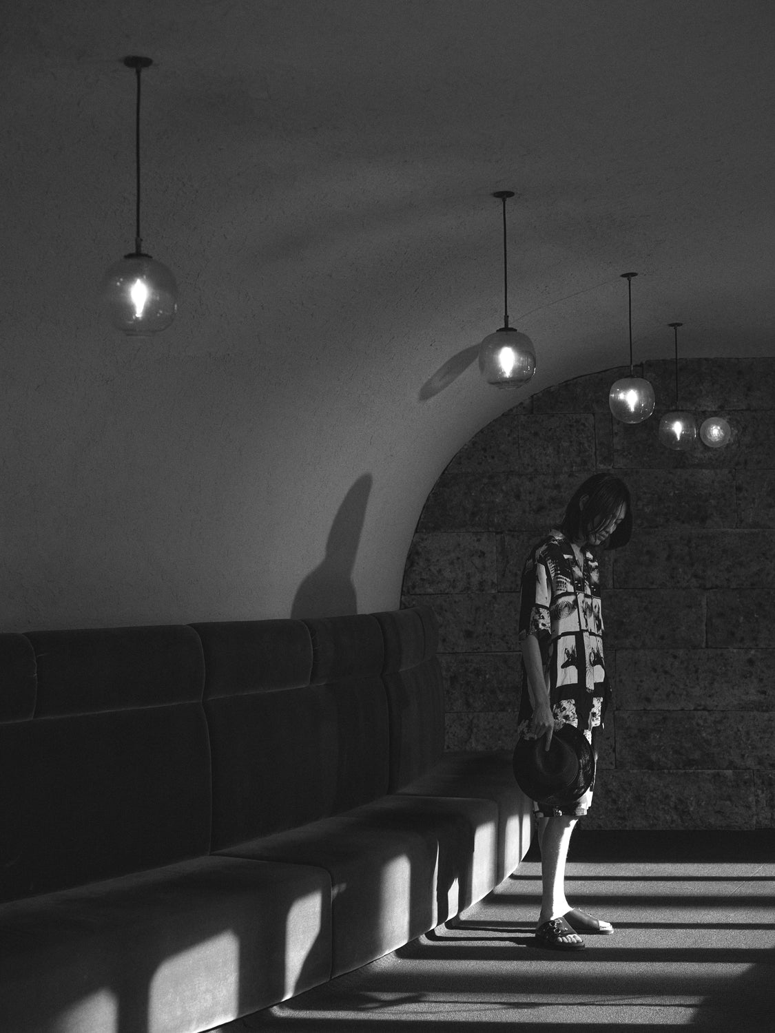 LASTMAN / PRINTED OPEN COLLOAR SHIRTS feat.UG (261LM-SH01)