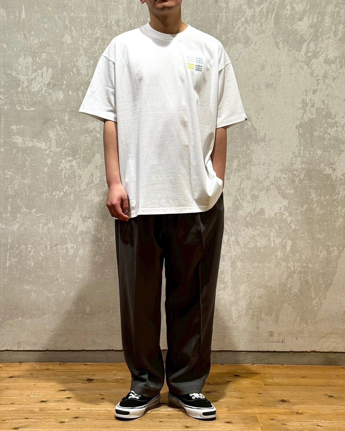 CITY COUNTRY CITY / EMBROID ERED LOGO COTTON S/S T-SHIRT_CCCC (CCC-251T010)