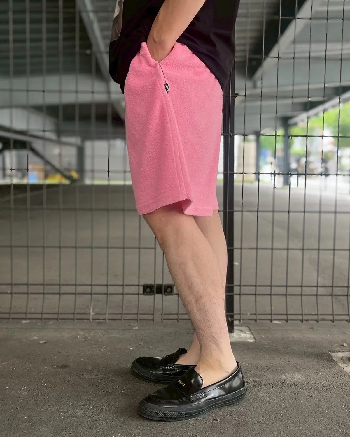 GOD SELECTION XXX / PILE BOARD SHORTS (GX-S25-SP-05)