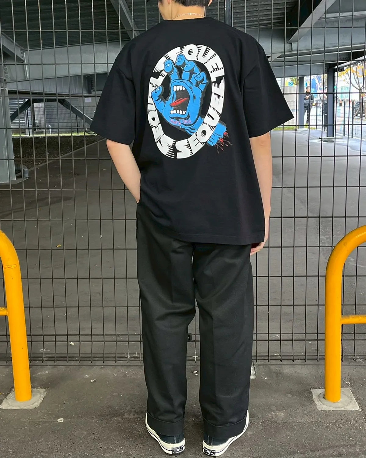 SEQUEL / SEQUELxSANTA CRUZ T-shirt (SQ-25AW-SCST-01)