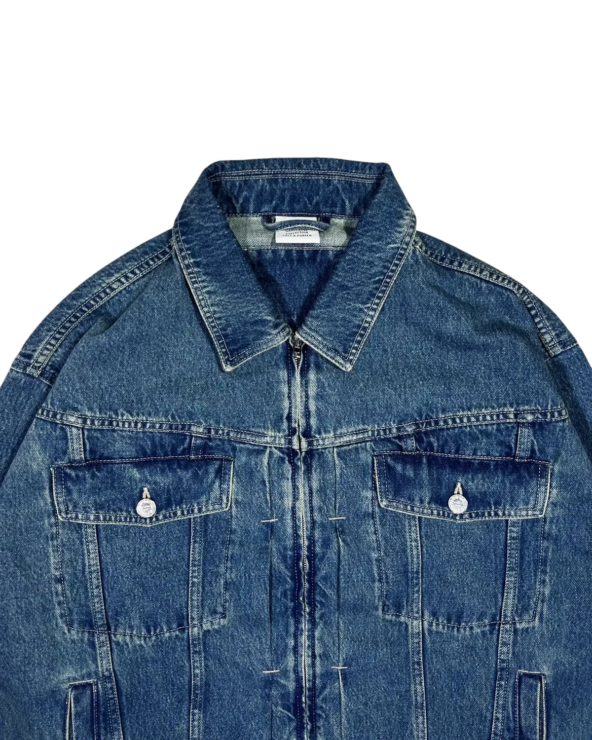 VETEMENTS / HIP-HOP DENIM JACKET (UH76DJ250VB)