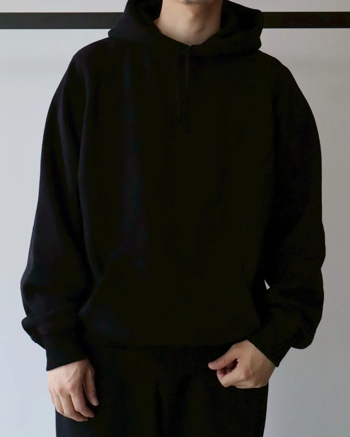 COMOLI(コモリ) 25AWトップス パーカーC03-05017 C03-05017 ブラック