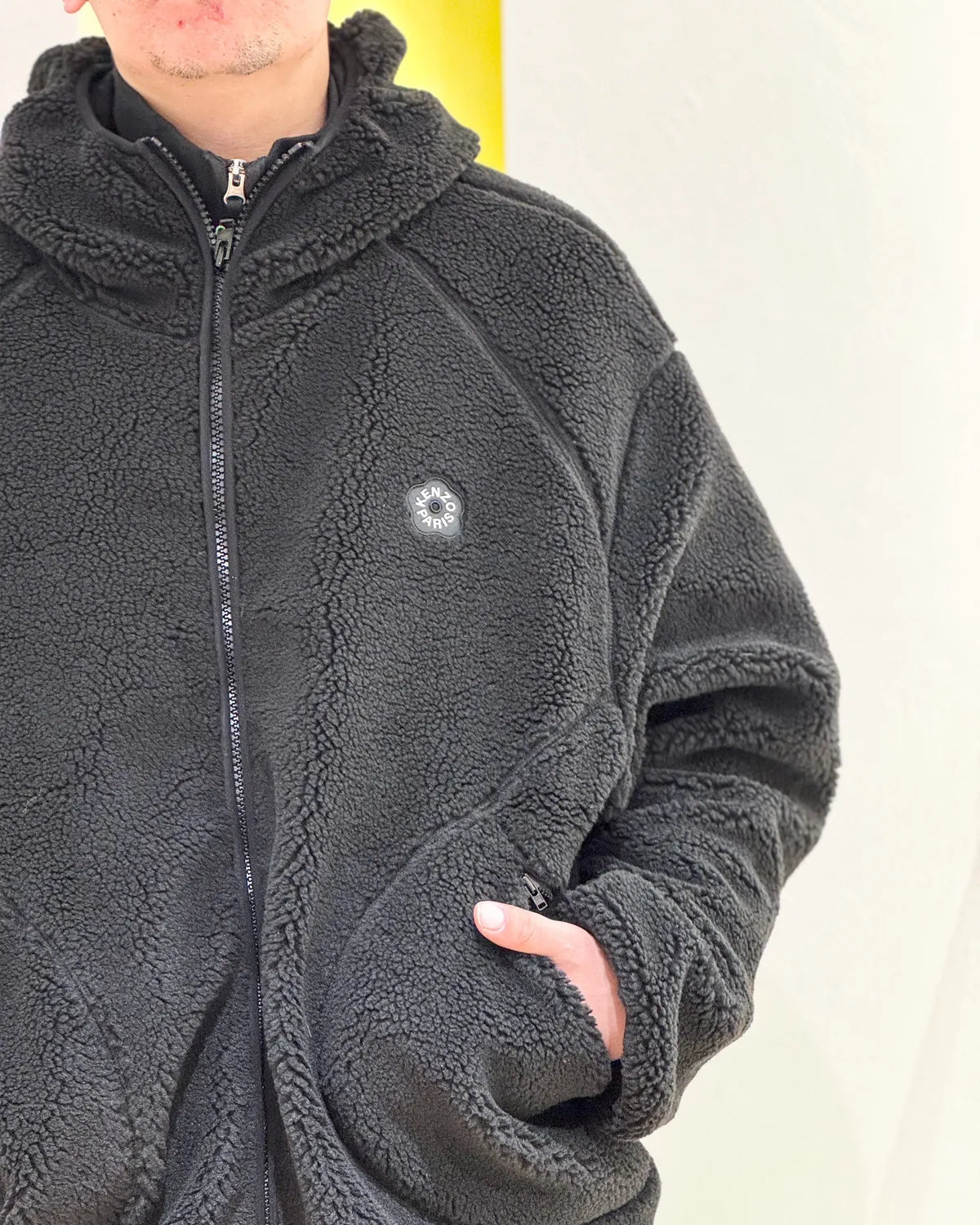 KENZO  / 'Boke Flower 2.0' ポーラー フリース ブルゾン (FF65BL5504FP)