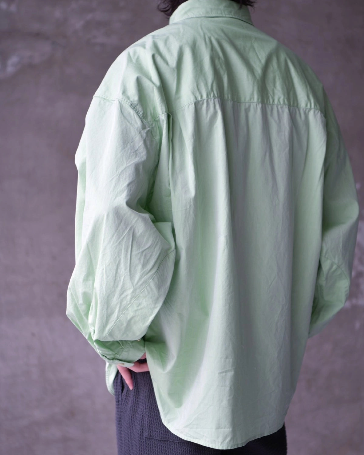 refomed / WRIST PATCH WIDE SHIRT (RESH-029)
