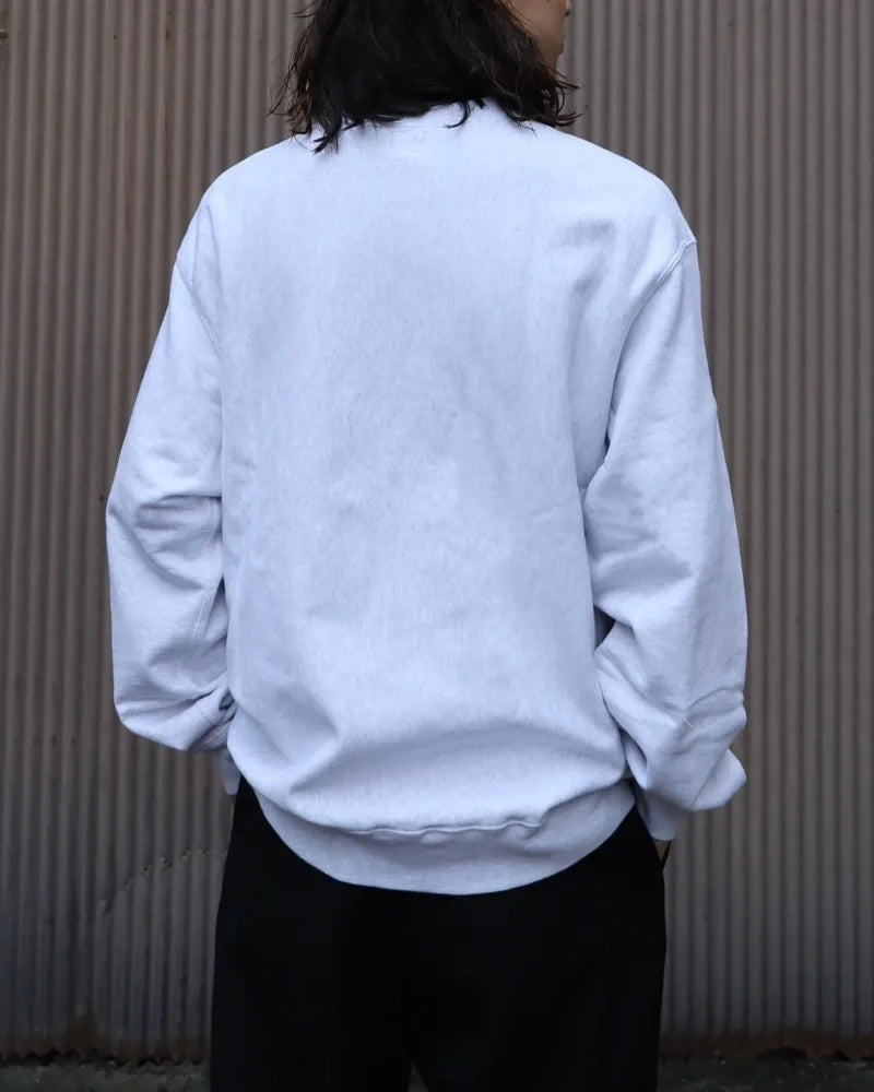 blurhms / Soft & Hard Sweat Crew-Neck P/O (bROOTS24F21)