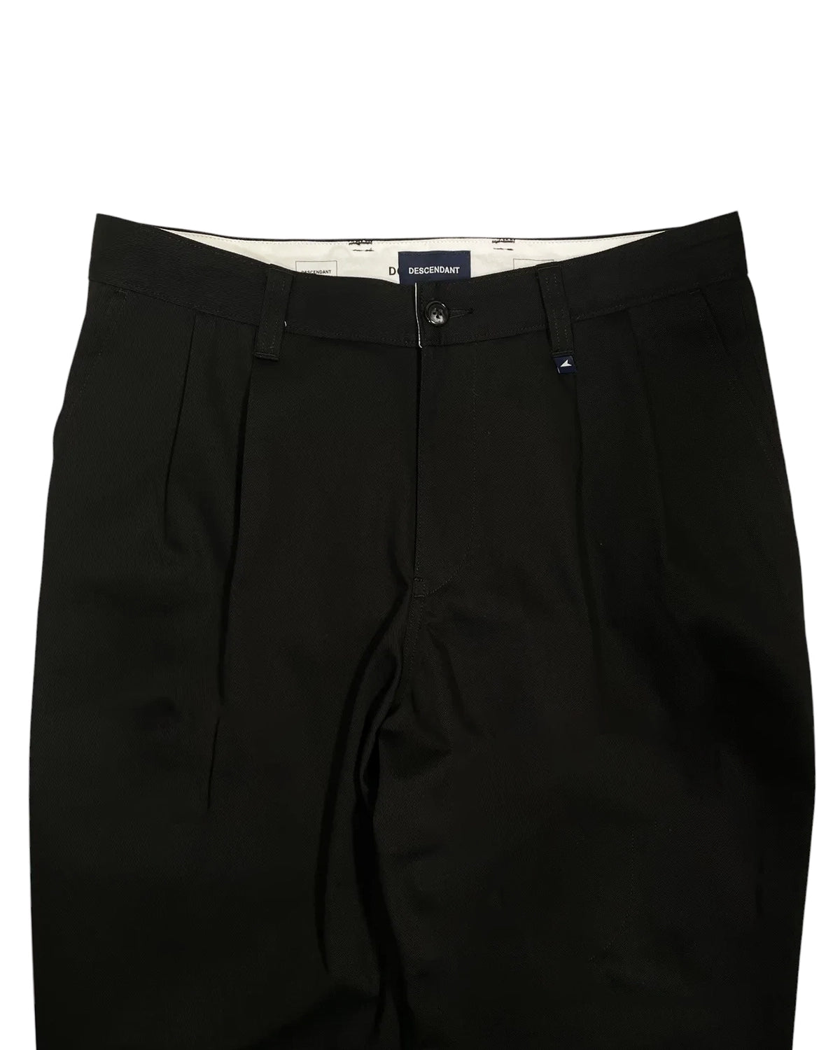 DESCENDANT / DC-3 ORGANIC COTTON TWILL TROUSERS (252TQDS-PTM01)