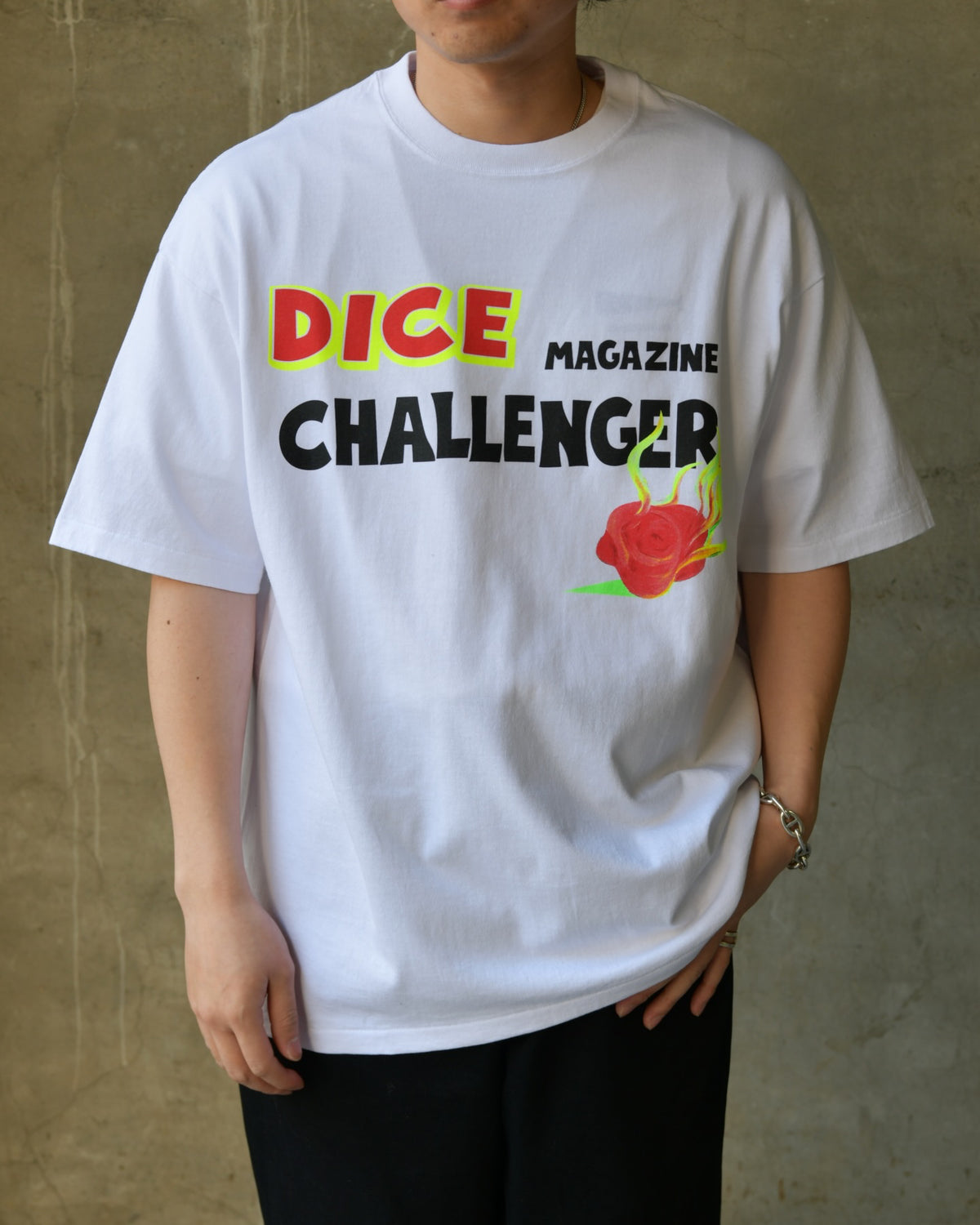 Tumbling Dice Tシャツ ホワイト ELEMENT（エレメント） 正規品 ELEMENNT メンズ 半そで Tシャツ BF021