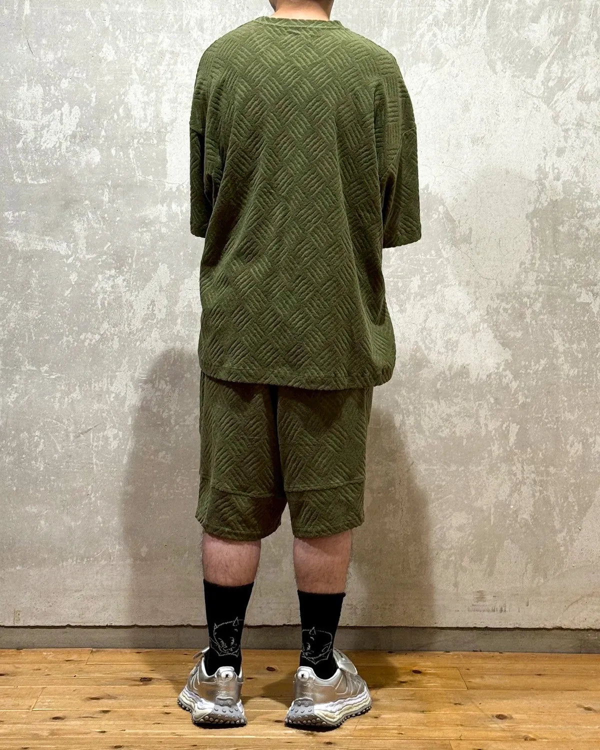 TIGHTBOOTH / CHECKER PLATE BIG SHORTS (00009088)