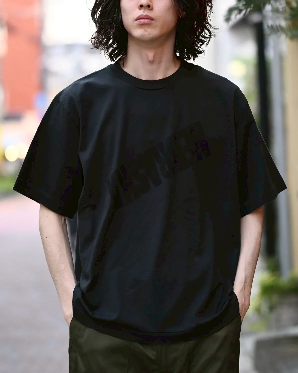 blurhmsROOTSTOCK / NEBRASKA Print Tee WIDE (bROOTS25S34S26D)