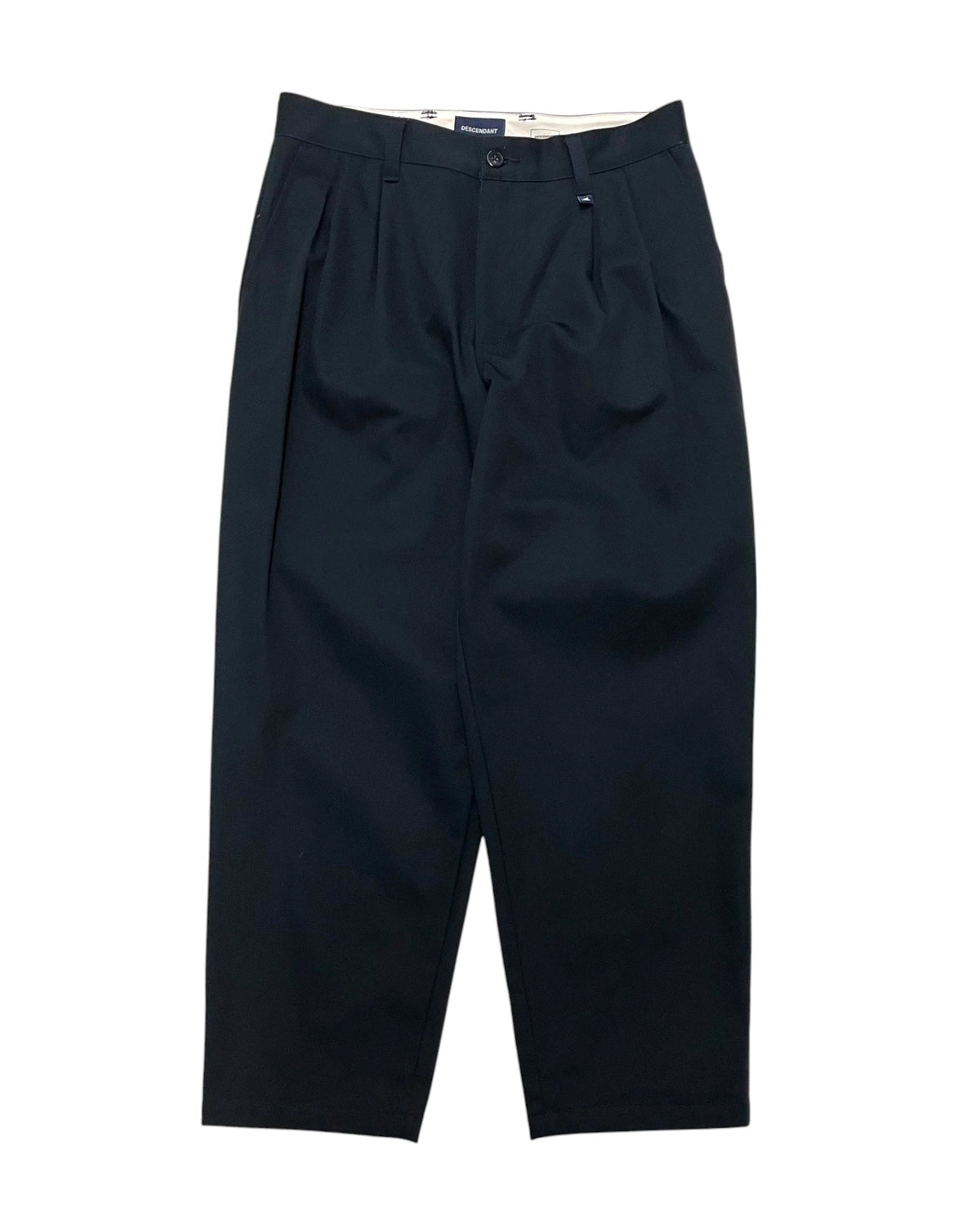 DESCENDANT / DC-3 ORGANIC COTTON TWILL TROUSERS (251WVDS-PTM01)