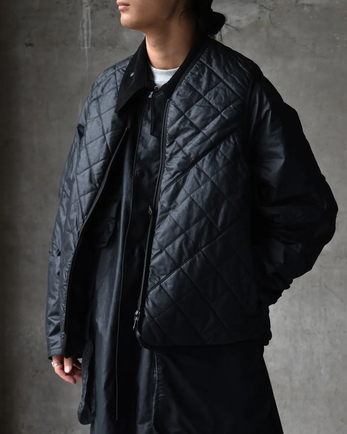 DAIWA PIER39 / TECH REVERSIBLE BRITISH HUNTER FUR VEST (BJ-44025W)