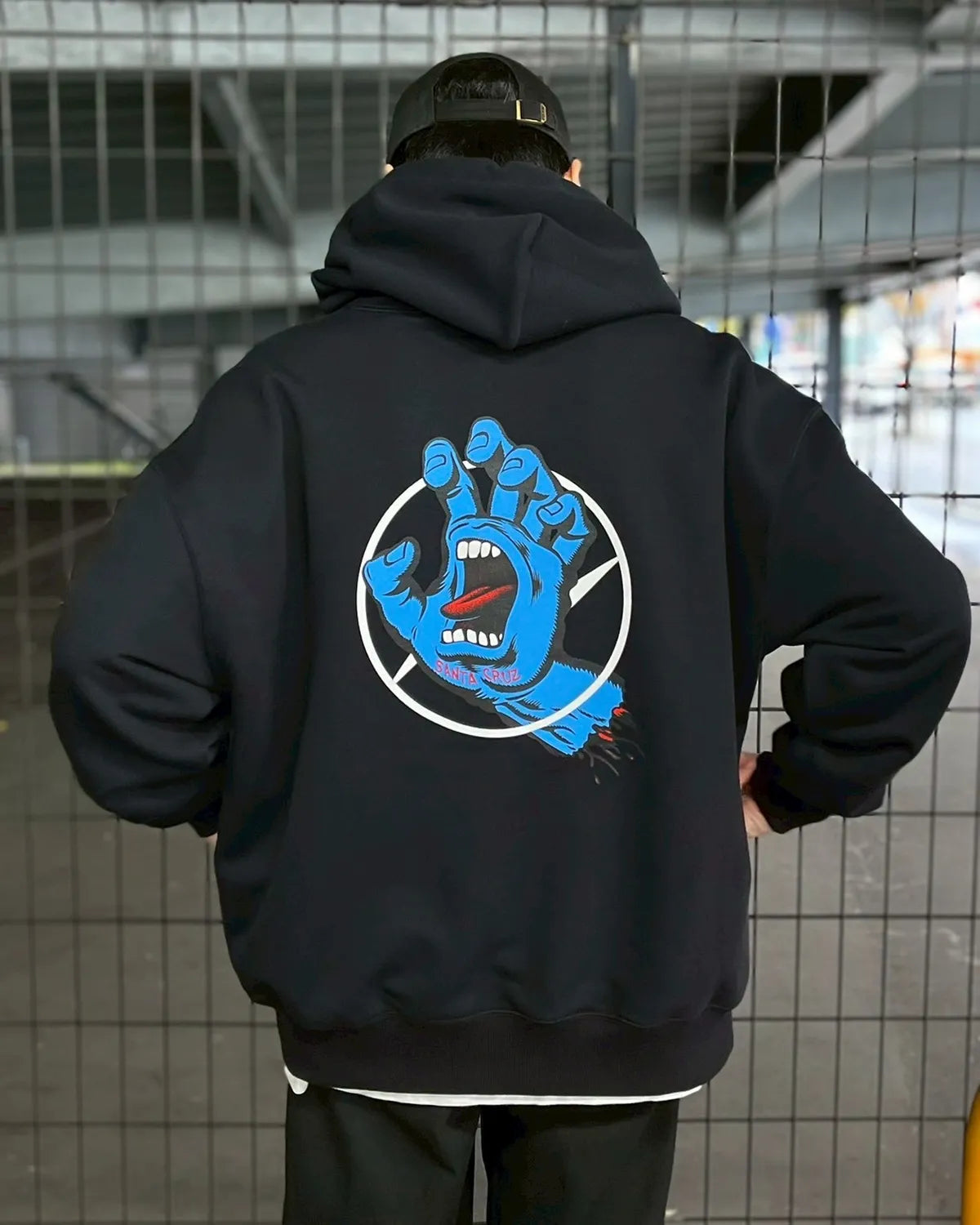 SEQUEL / SEQUEL×SANTA CRUZ×FRAGMENT HOODIE (SQ-25AW-SCFCS-01)