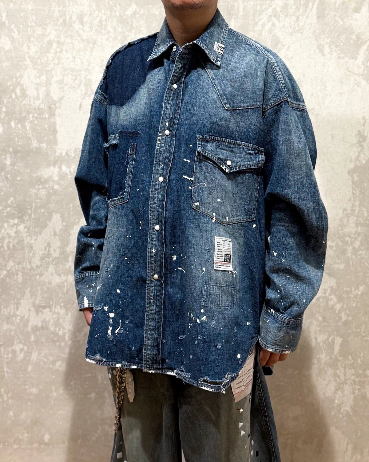 Maison MIHARA YASUHIRO / DENIM SHIRTS (J15SH125)